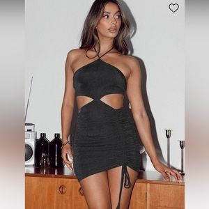 Princess Polly Talya Mini Dress Black - New With Tags - Sold out on website